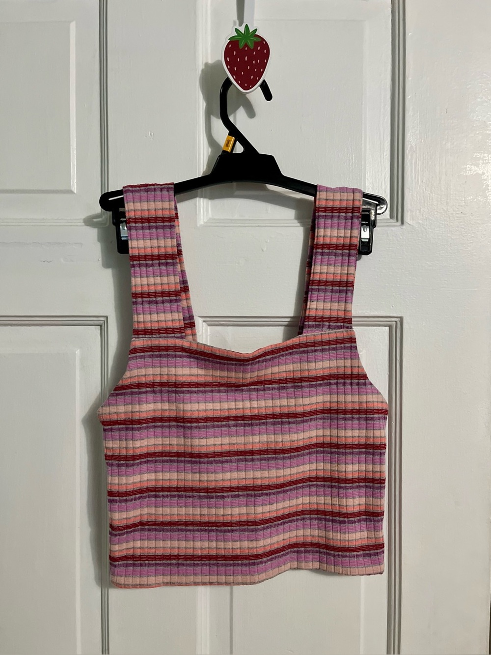 Pink Stripped Tank